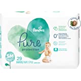 Diapers Size 2, 29 Count - Pampers Pure Protection Disposable Baby Diapers, Hypoallergenic and Unscented Protection, Jumbo Pa